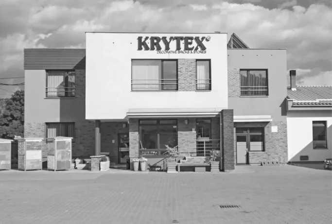 Kontaktné údaje a budova sídla Krytex Martin,