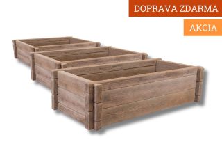 Set 3ks záhonov s bezplatnou dopravou v rámci SR